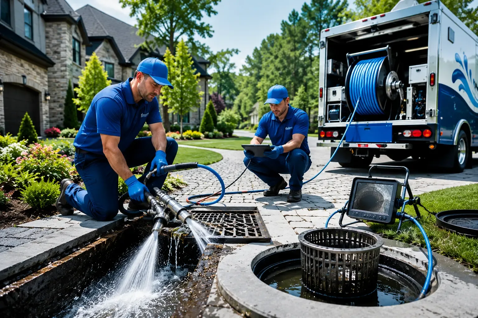 Local outdoor drain cleaning professionals in Bremen, OH