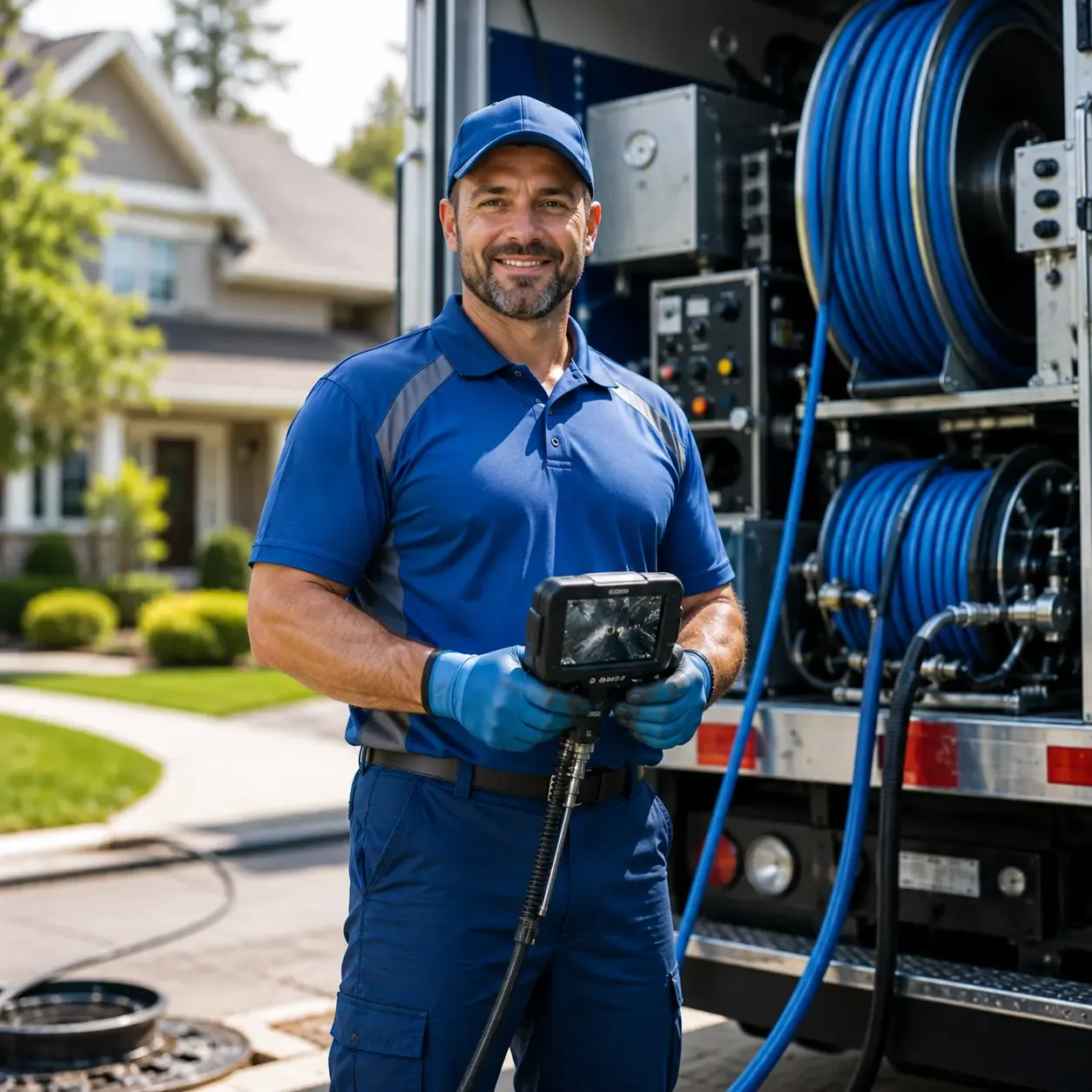 Local outdoor drain cleaning specialists in Bremen, OH